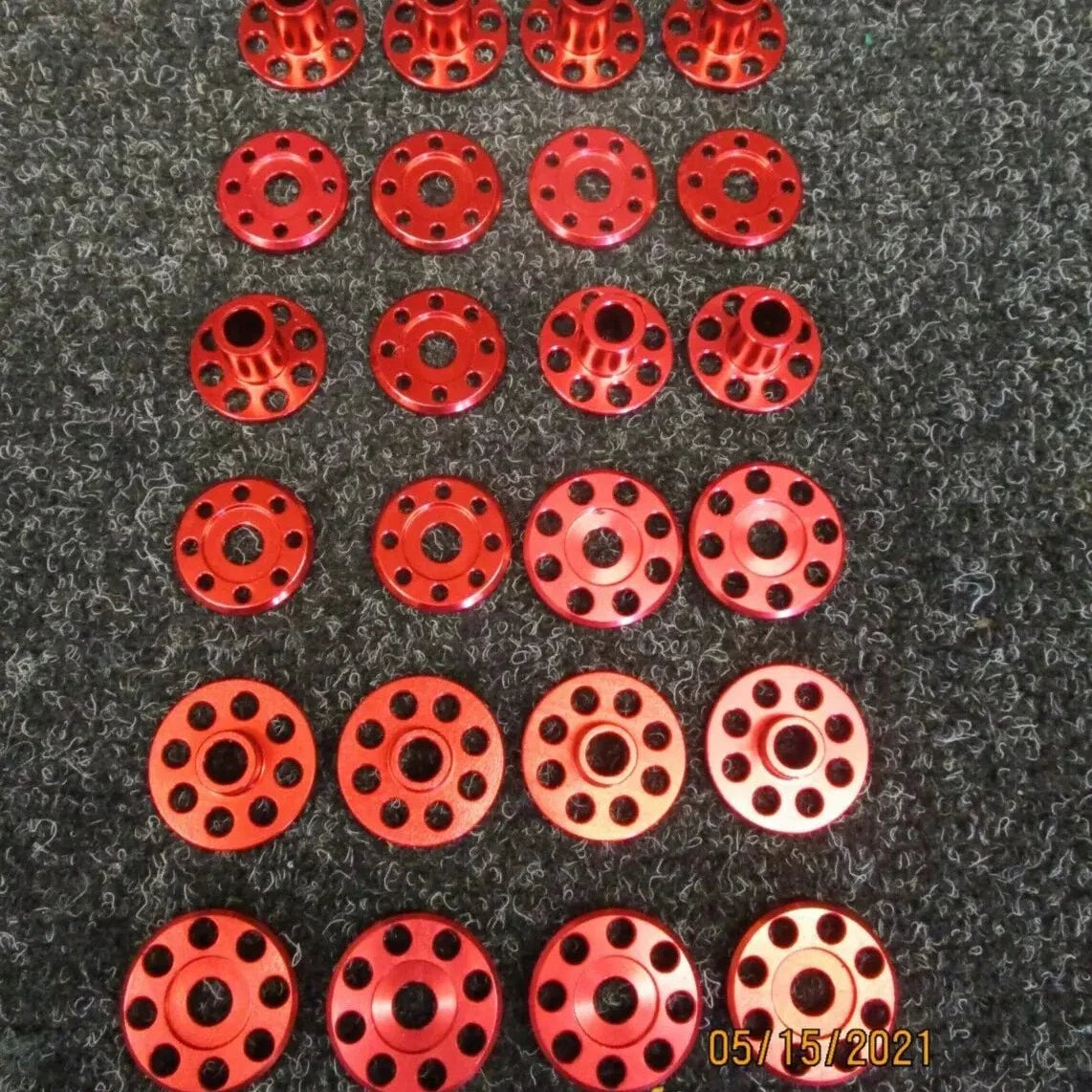 Complete Top Hat and Washer Kit - Honda CR125 CR250 CR500