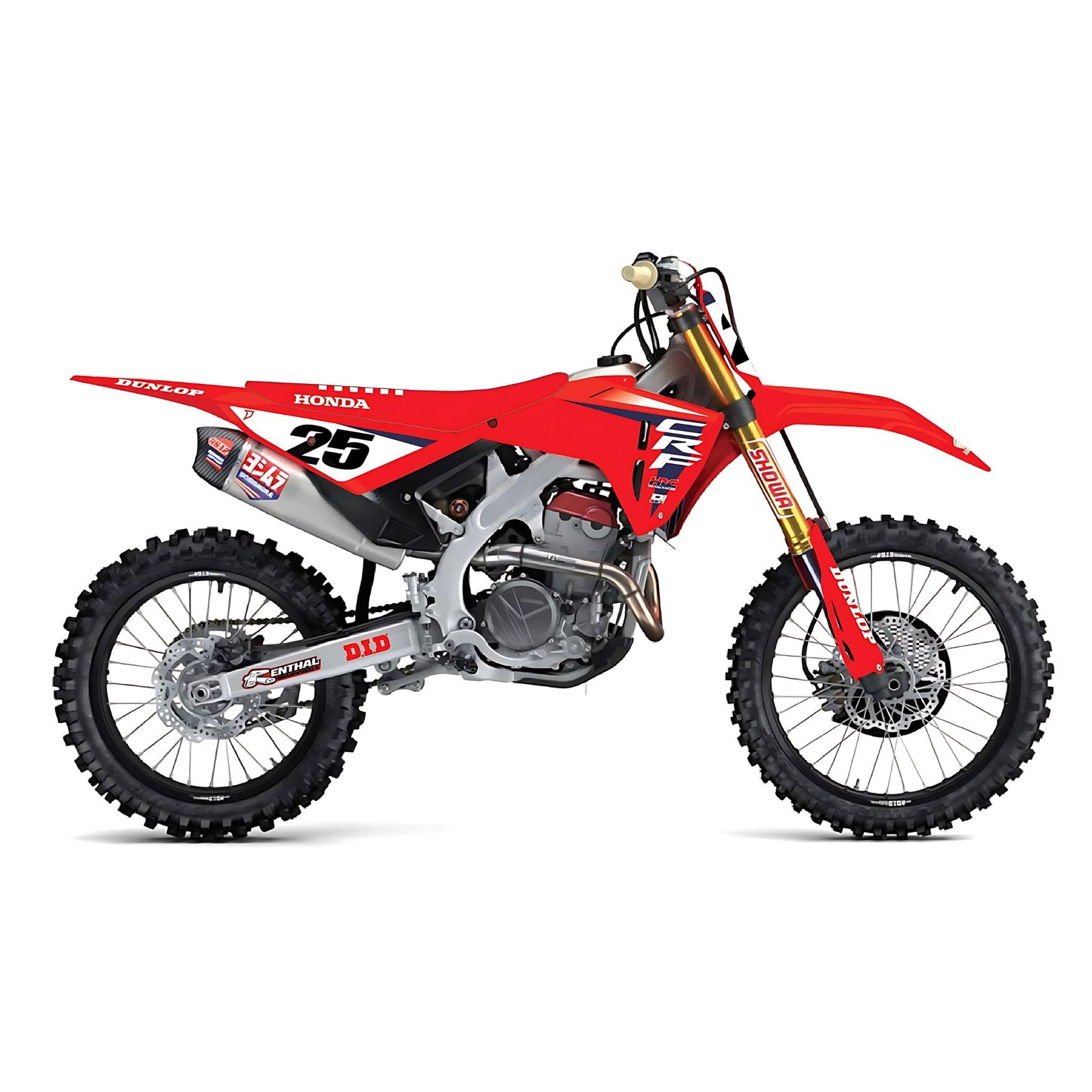D’COR Visuals Graphics Kit - HRC Honda 2025