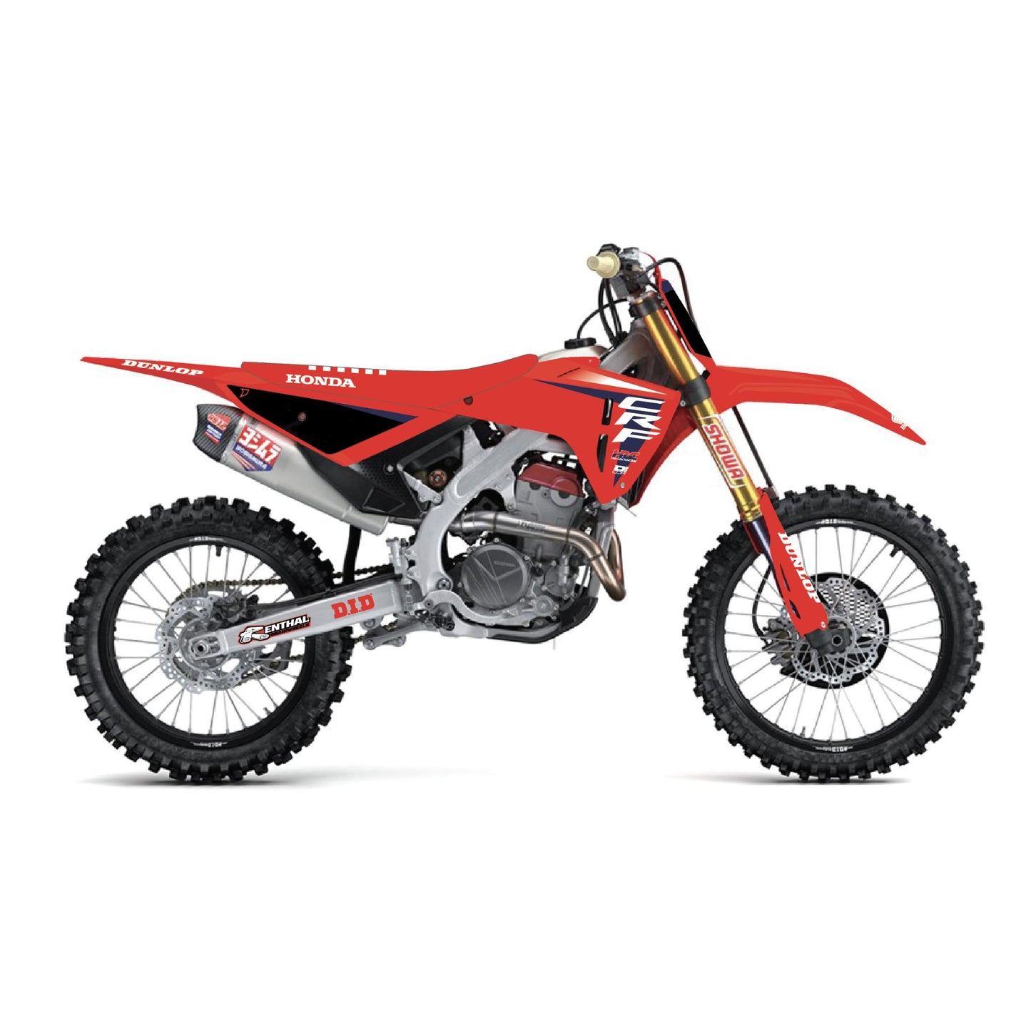 D’COR Visuals Graphics Kit - HRC Honda 2025