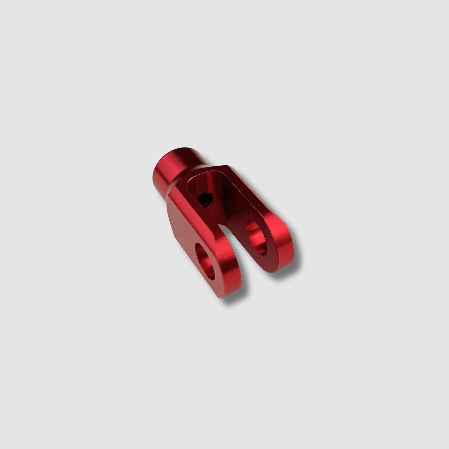 DocWob Red Billet Rear Brake Clevis – M6 / M8