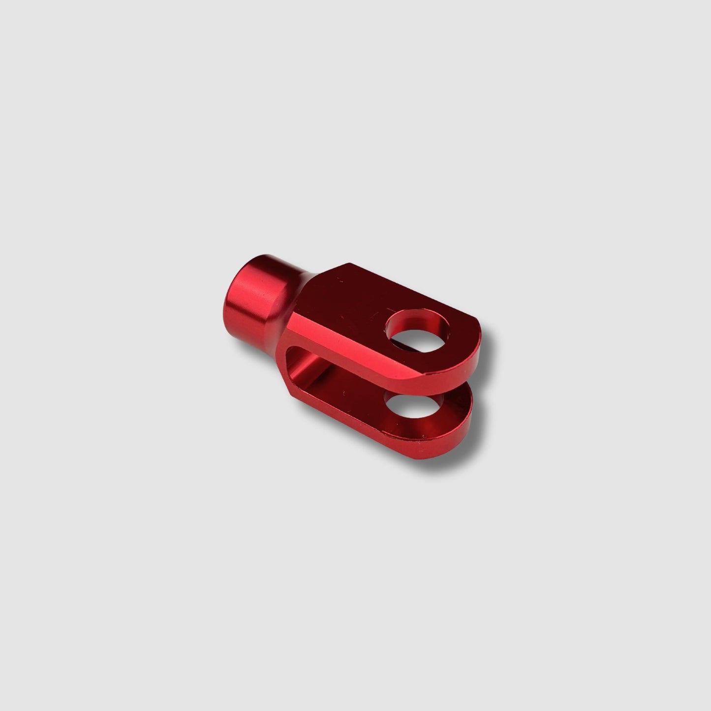 DocWob Red Billet Rear Brake Clevis – M6 / M8