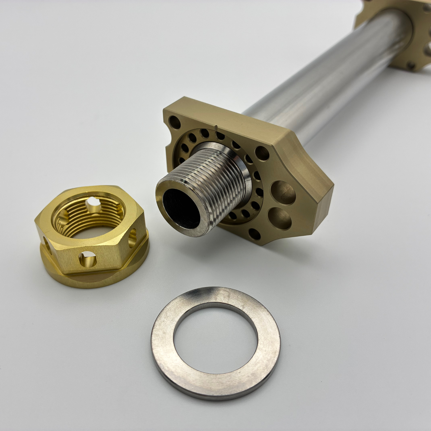 DocWob Titanium Rear Axle Kit – Kawasaki KX250F KX450F