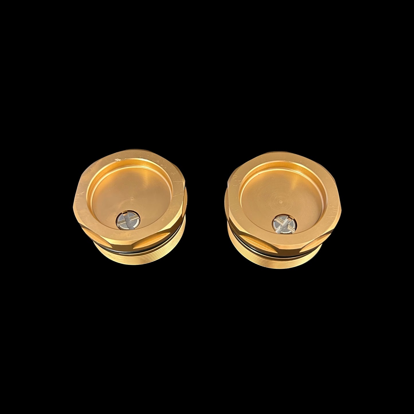 Billet Front Fork Caps - Honda CR125 CR250 CR500