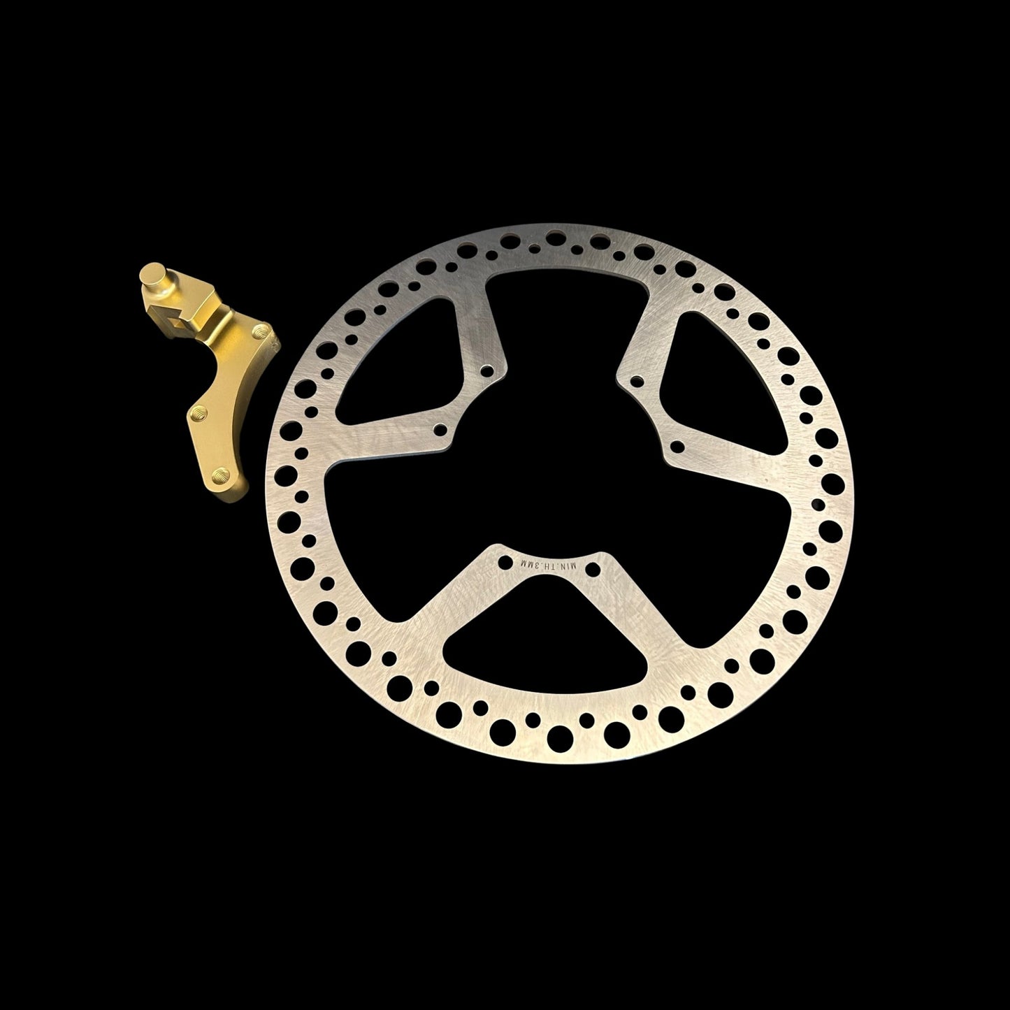 Oversized 280 Front Disc Brake Kit HRC Style - Honda CR125 CR250 CR500 CRF250 CRF450