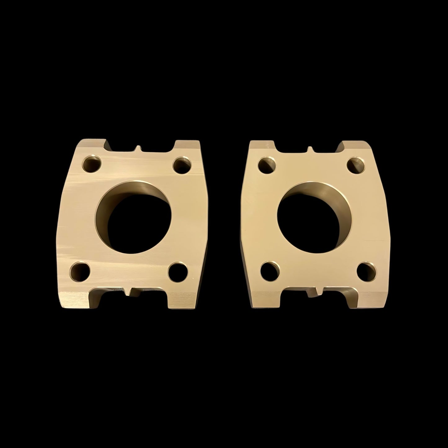 Rear Axle Chain Adjuster Blocks - HRC Style - Honda CR500