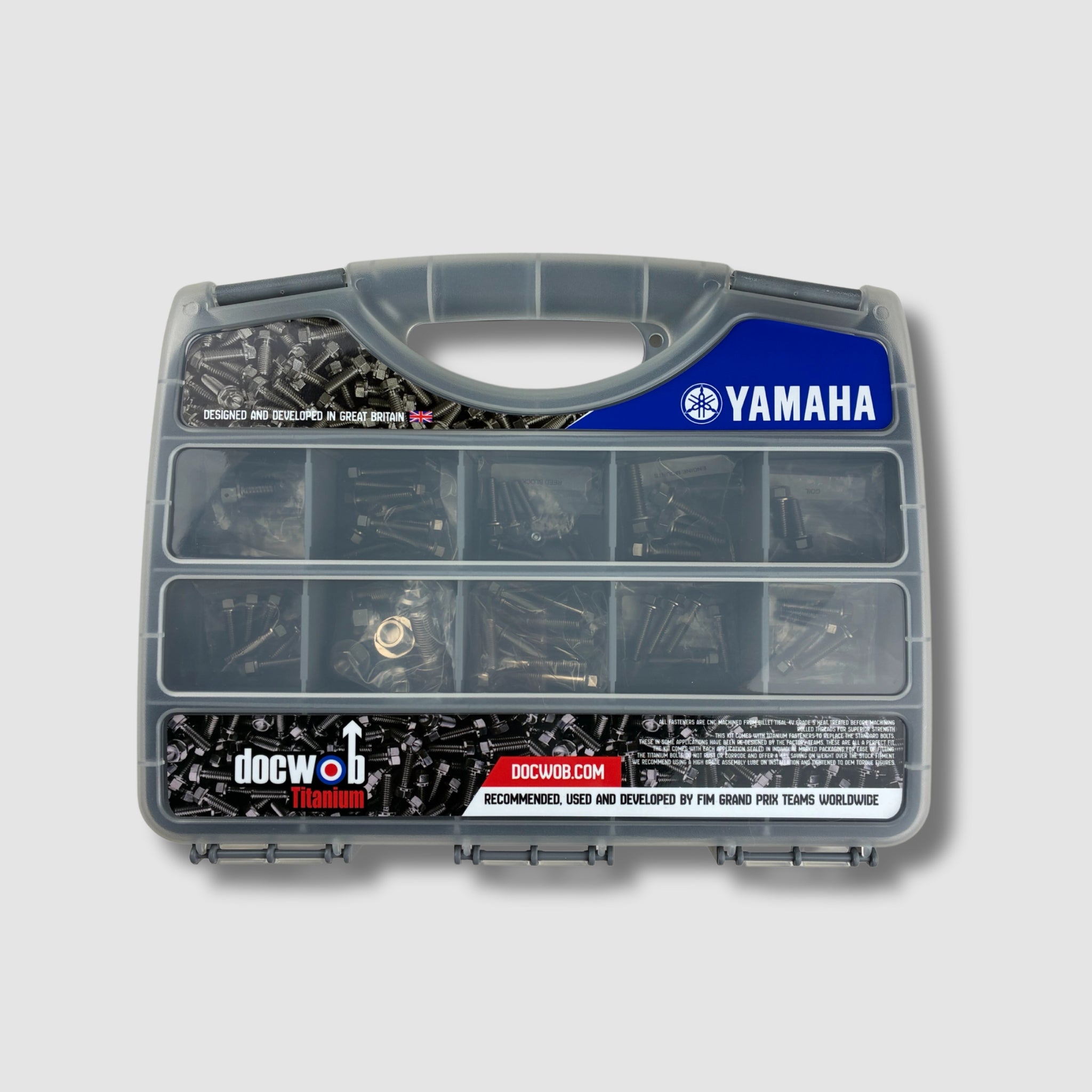 Specbolt Factory Type Bolt Kit For Yamaha YZ/WR Series – 283 Pieces, Hardened Steel