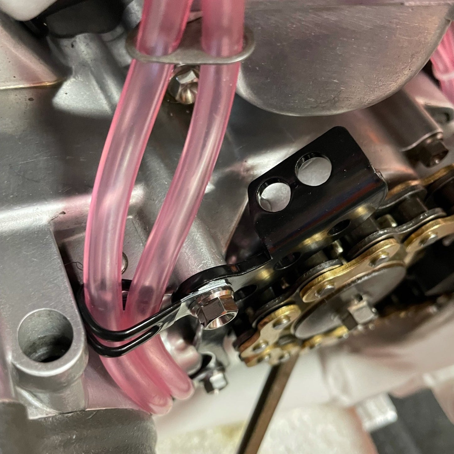 DocWob Front Sprocket Guard HRC Style – Honda CR125 CR250 CR500