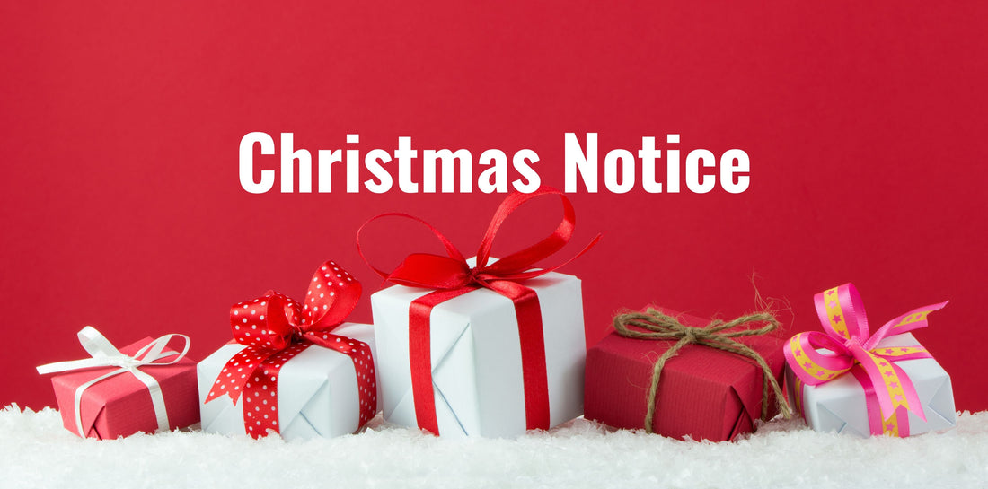 Christmas Notice