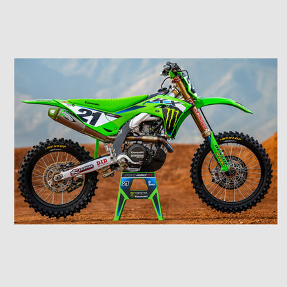 D’COR Visuals Graphics Kit – 2025 Monster Energy Kawasaki Team Edition