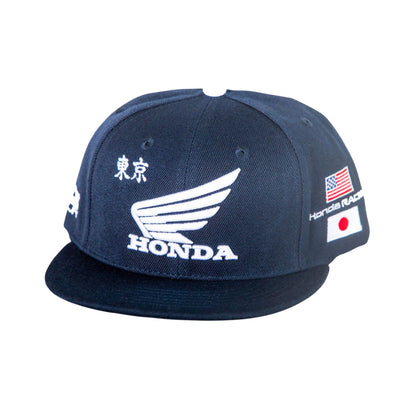 D’COR Visuals Snapback Cap – Factory Honda (Navy)