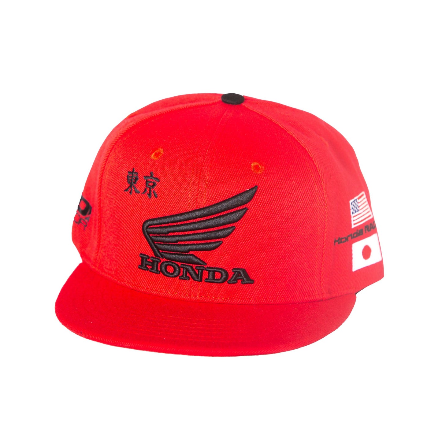 D’COR Visuals Snapback Cap – Factory Honda (Red)