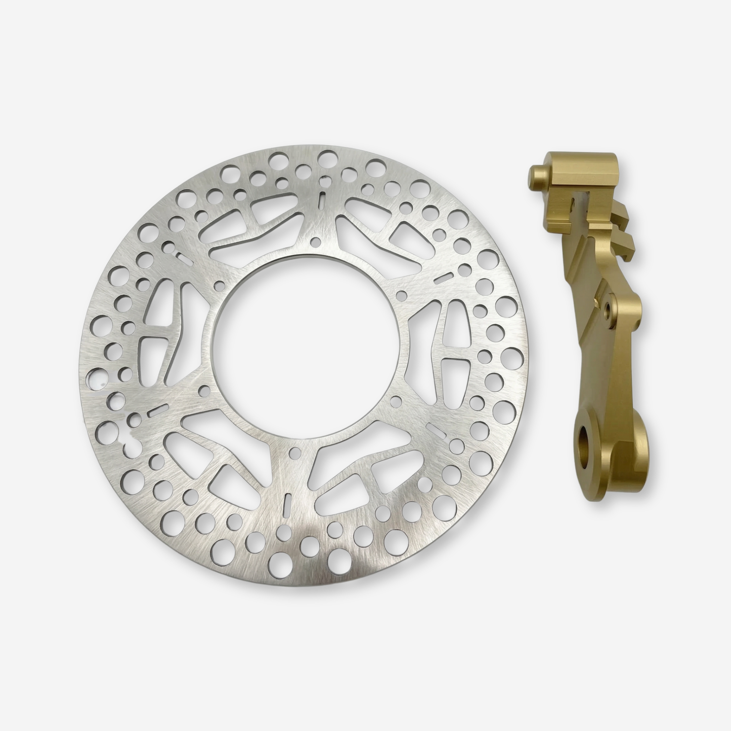 DocWob 240mm Oversize Rear Brake Disc & Carrier Kit – KX125 / KX250 / KX500 (1995–2002)