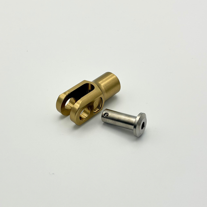 DocWob Billet Rear Brake Clevis + Pin Honda M6 M8