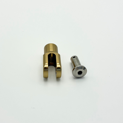 DocWob Billet Rear Brake Clevis + Pin Honda M6 M8