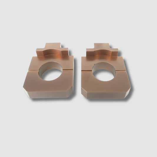 DocWob Factory KHI SR Replica Axle Blocks – KX125 / KX250 / KX500