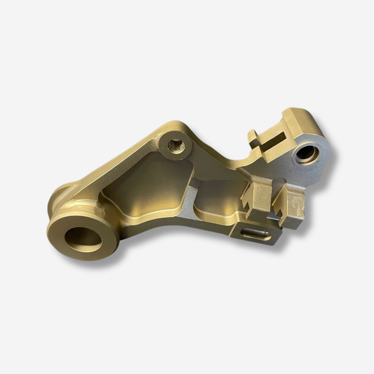 DocWob Kawasaki KHI 240mm Oversize Rear Brake Carrier – KX500 (1997)