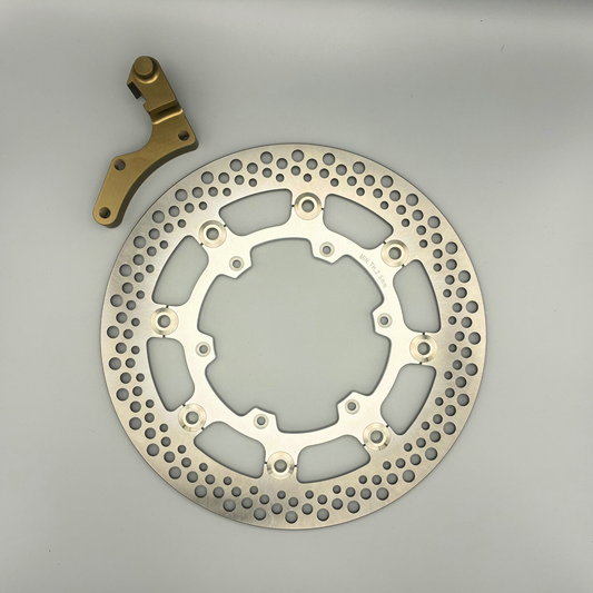 Doc Wob Oversized 280 Front Disc Brake Kit - Yamaha YZ125 YZ250