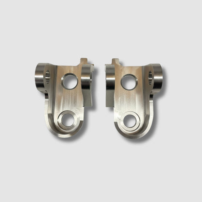 DocWob Titanium Footpeg Hanger Mounts – Honda CRF250 / CRF450 (2016–2025)