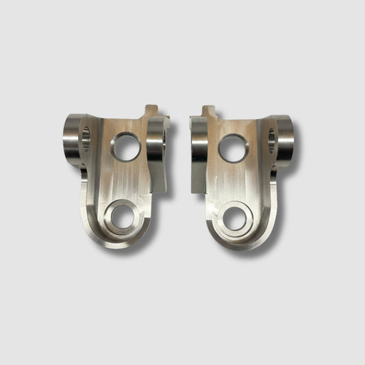 DocWob Titanium Footpeg Hanger Mounts – Honda CRF250 / CRF450 (2016–2025)
