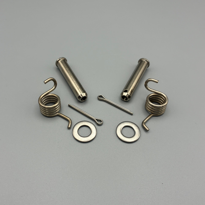 DocWob Titanium Footpeg Mount Kit – Honda CR125 CR250 2000–2001