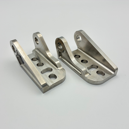 DocWob Titanium Footrest Hangers – Triumph TF450-RC TF450-X TF250