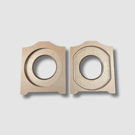 DocWob Bronze Axle Blocks – KX125/KX250 1994–1996
