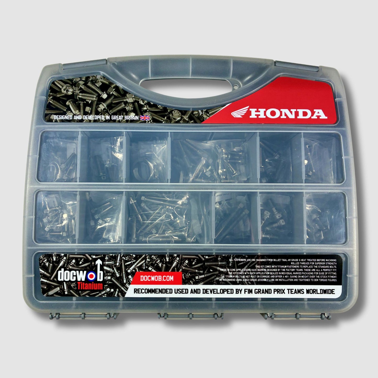 Doc Wob Titanium Motor Bolt Kit – Montesa Honda 4RT