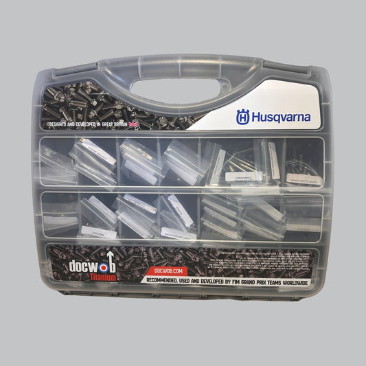 DocWob Titanium Chassis Bolt Kit - Husqvarna TC125 / TC250