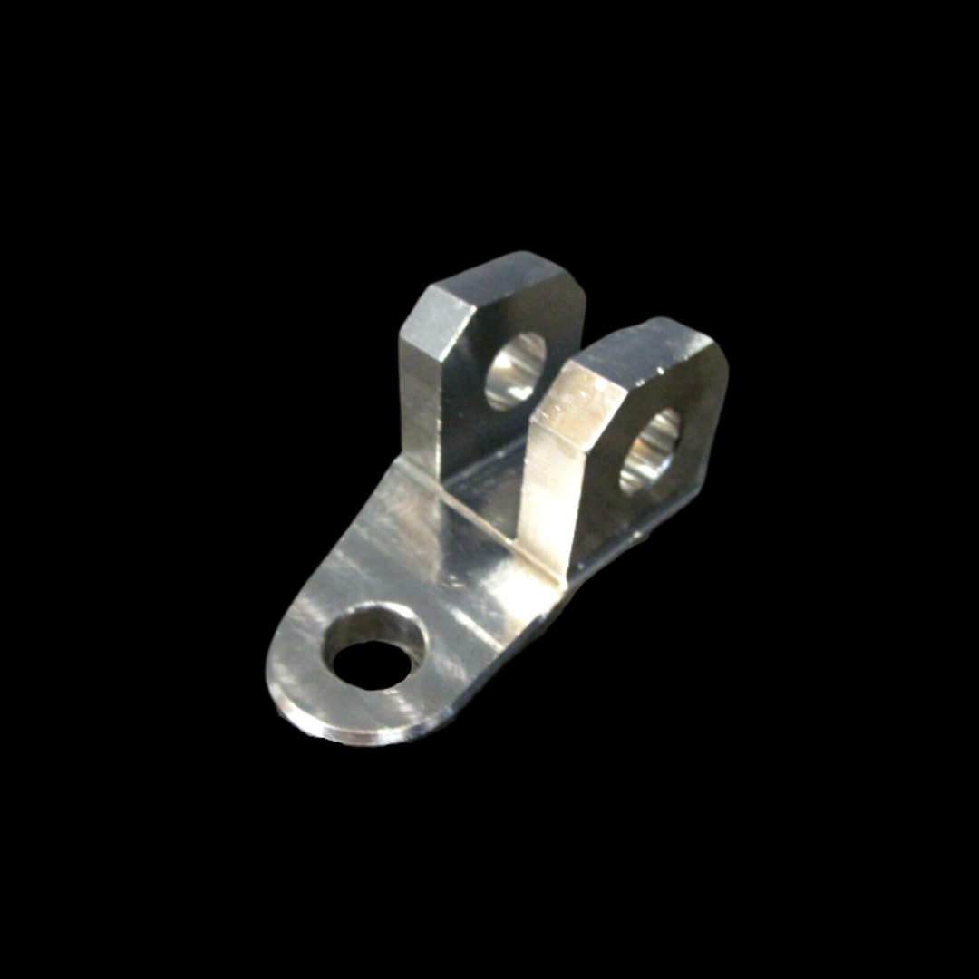 DocWob Titanium Left Footpeg Bracket - Kawasaki KX125 KX250 KX500