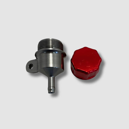 Rear Brake Reservoir With Straight Outlet - Kawasaki KX125 KX250 KX500