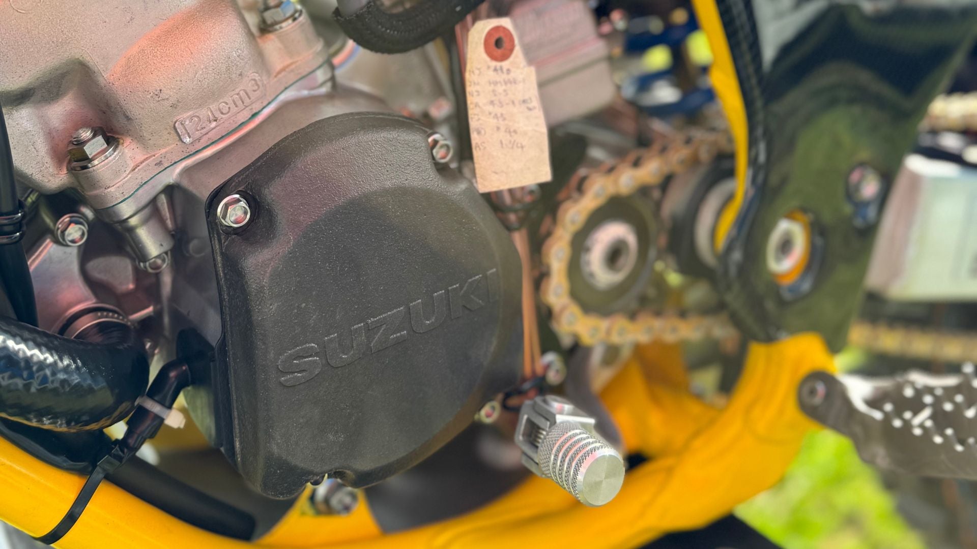 Travis Pastrana RM125 2000 Clutch Cover