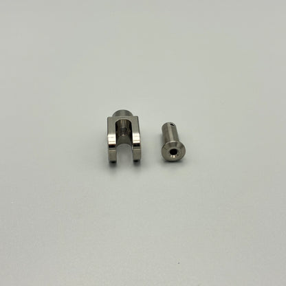 DocWob Titanium Rear Brake Clevis + Pin (YZ / YZF)