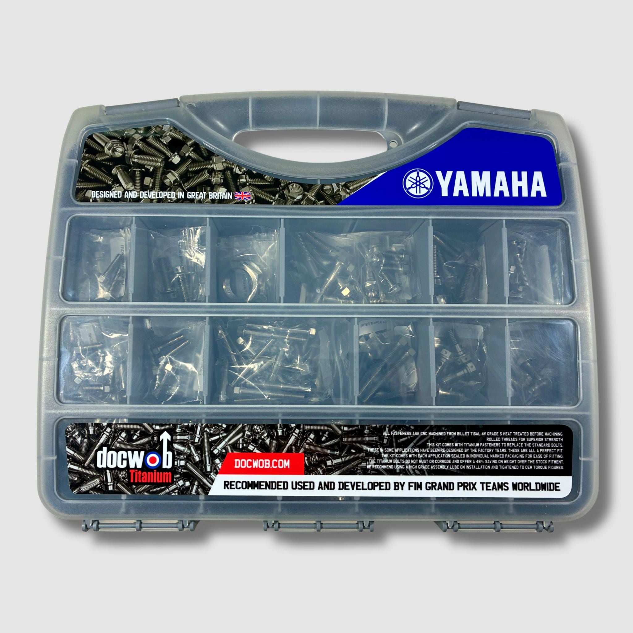 Doc Wob R Doc Wob Titanium Full Bolt Kit – Yamaha YZF250 / YZF450